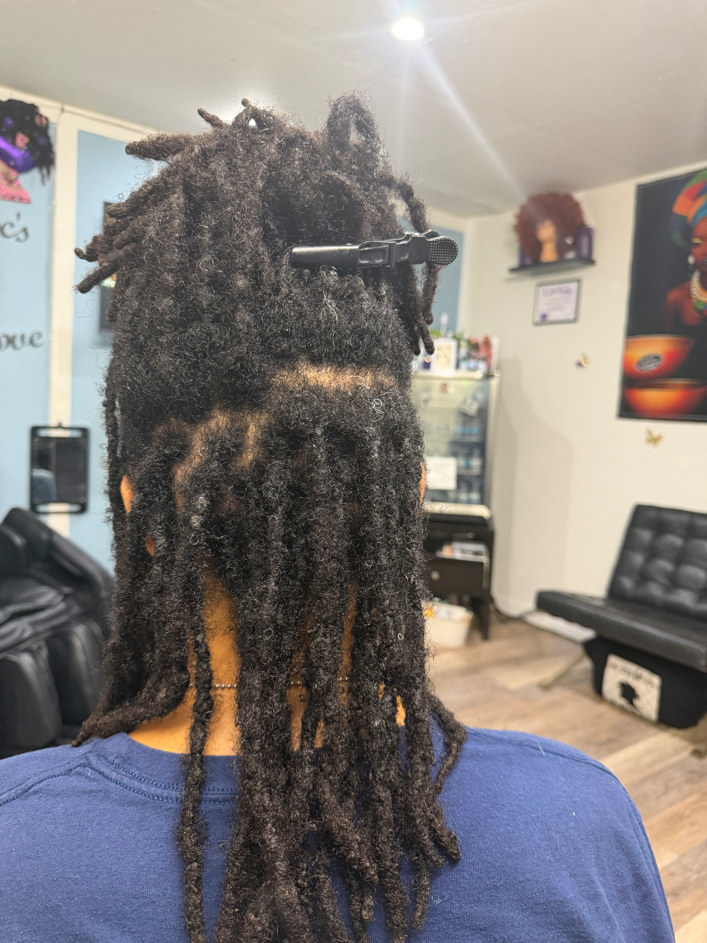 Fresh retwist — before